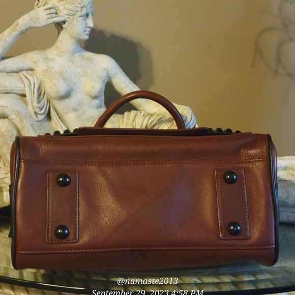 L.A.M.B. by Gwen Stefani Studded Front Pocket Crossbody Bag Luxury Designer #516 - Picture 6 of 13